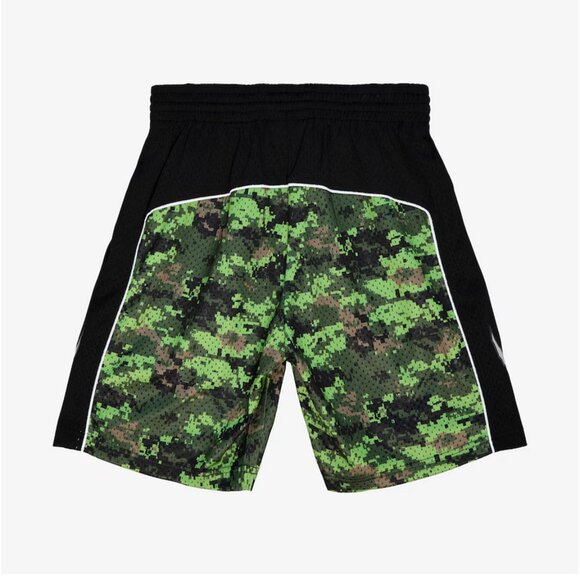 Mitchell Ness Mens NBA Toronto Raptors Swingman Basketball Shorts Camo L NWT - Picture 2 of 13